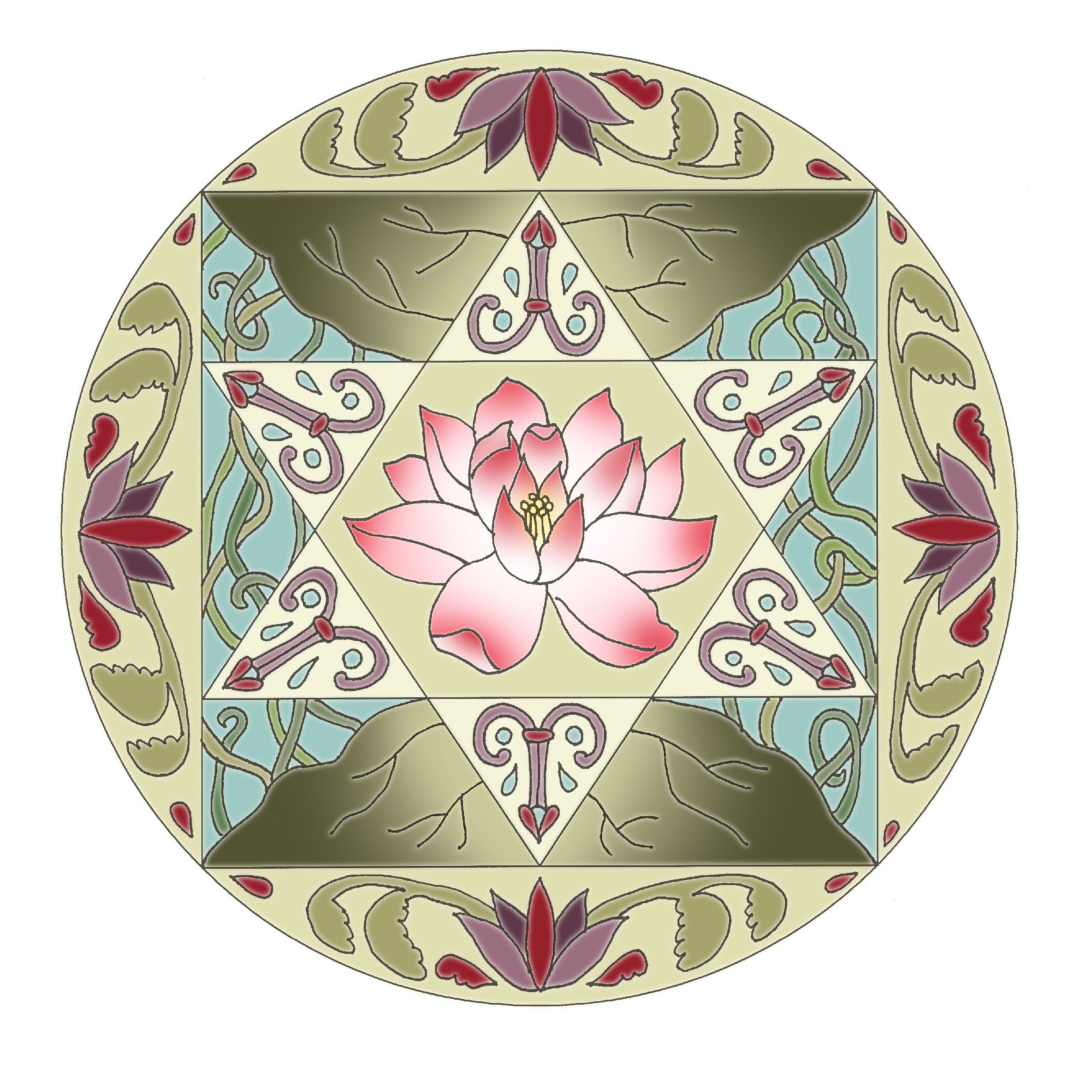 花曼荼羅塗り絵とは 願いを叶える 花曼荼羅 花曼荼羅塗り絵とは 願いを叶える 花曼荼羅